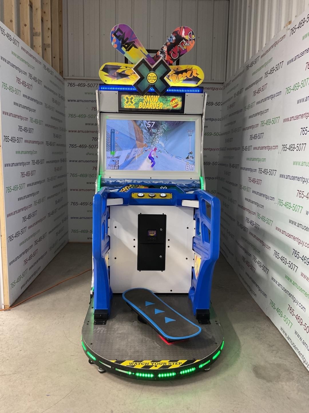 SNOW BOARDER X-GAMES by RAW THRILLS COIN-OP Arcade Video Game