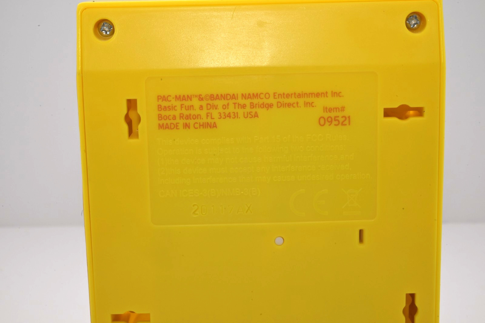 Pac-man Handheld Mini Arcade Retro Pacman Video Game Bandai Namco Toy