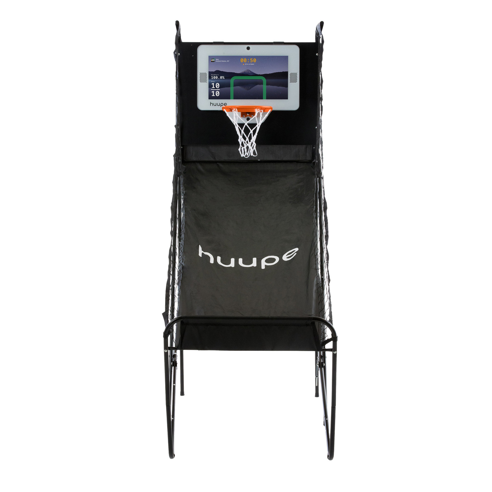 Huupe Smart Basketball Arcade System Mini Hoop LED Backboard Games Bundle
