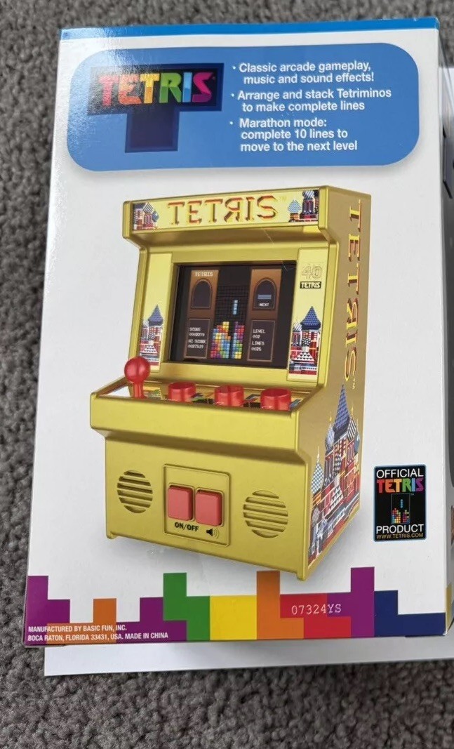 RARE Tetris 40 Collector’s Edition Gold Arcade Classics Brand New & Sealed!!!