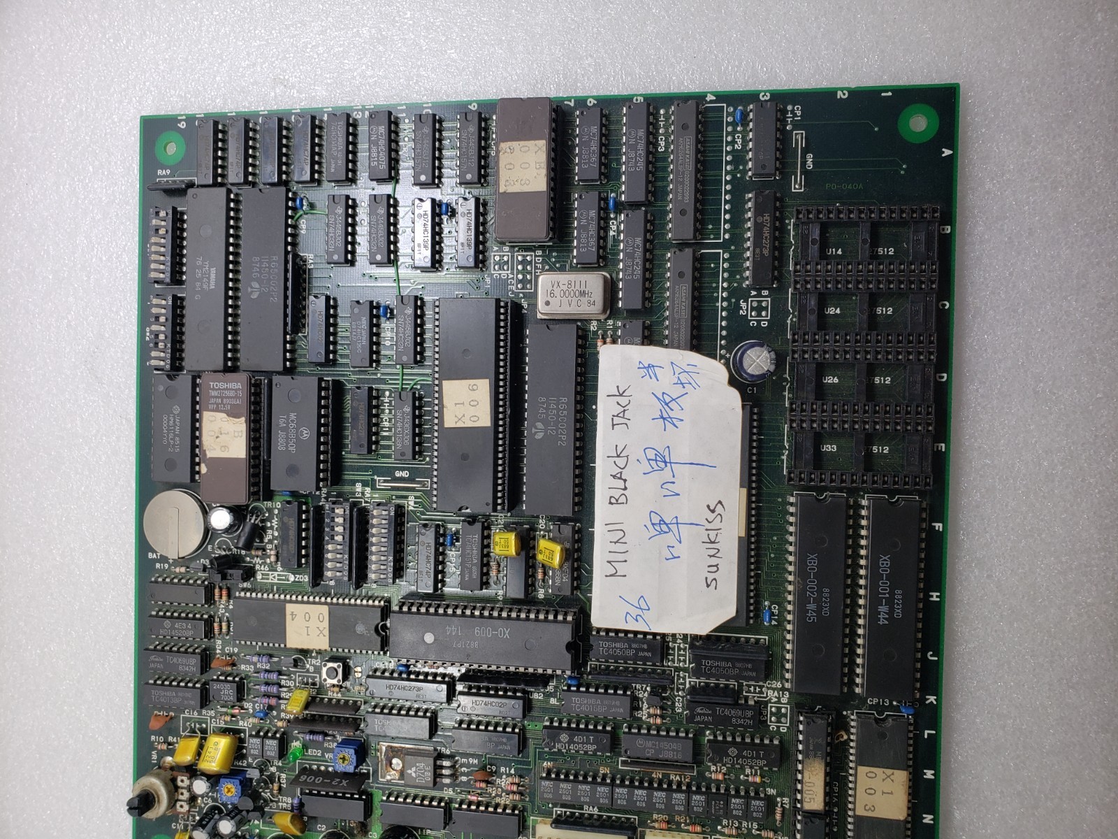 Mini Black Jack Original PCB (not working )Video Arcade Game Taito