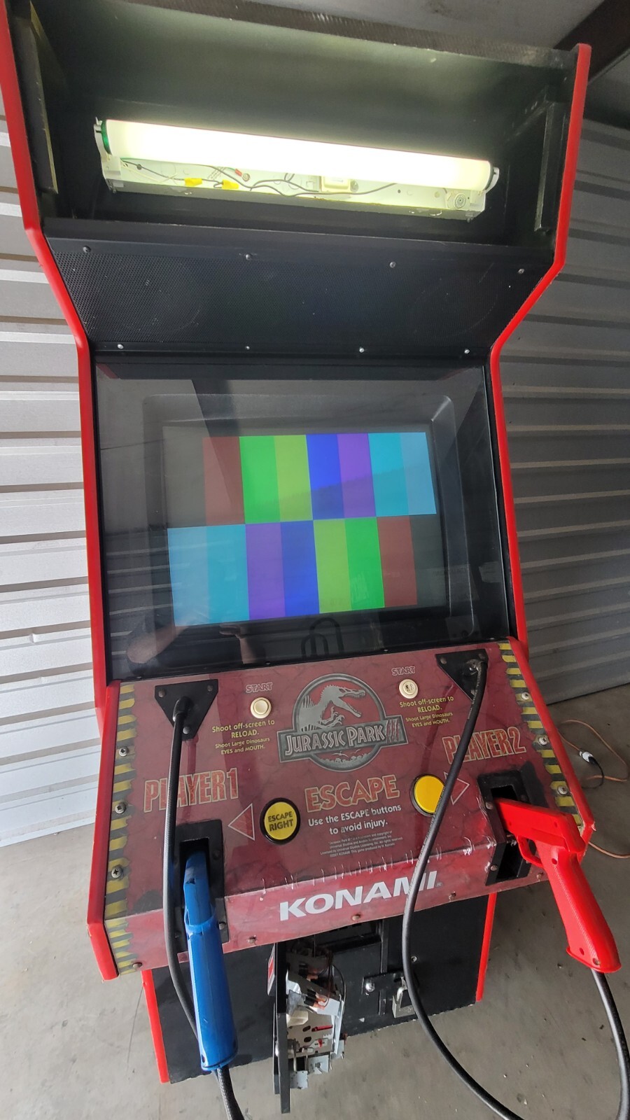 Jurassic Park III 3 Video Arcade Game, Atlanta, Needs repair (#2 of 3)