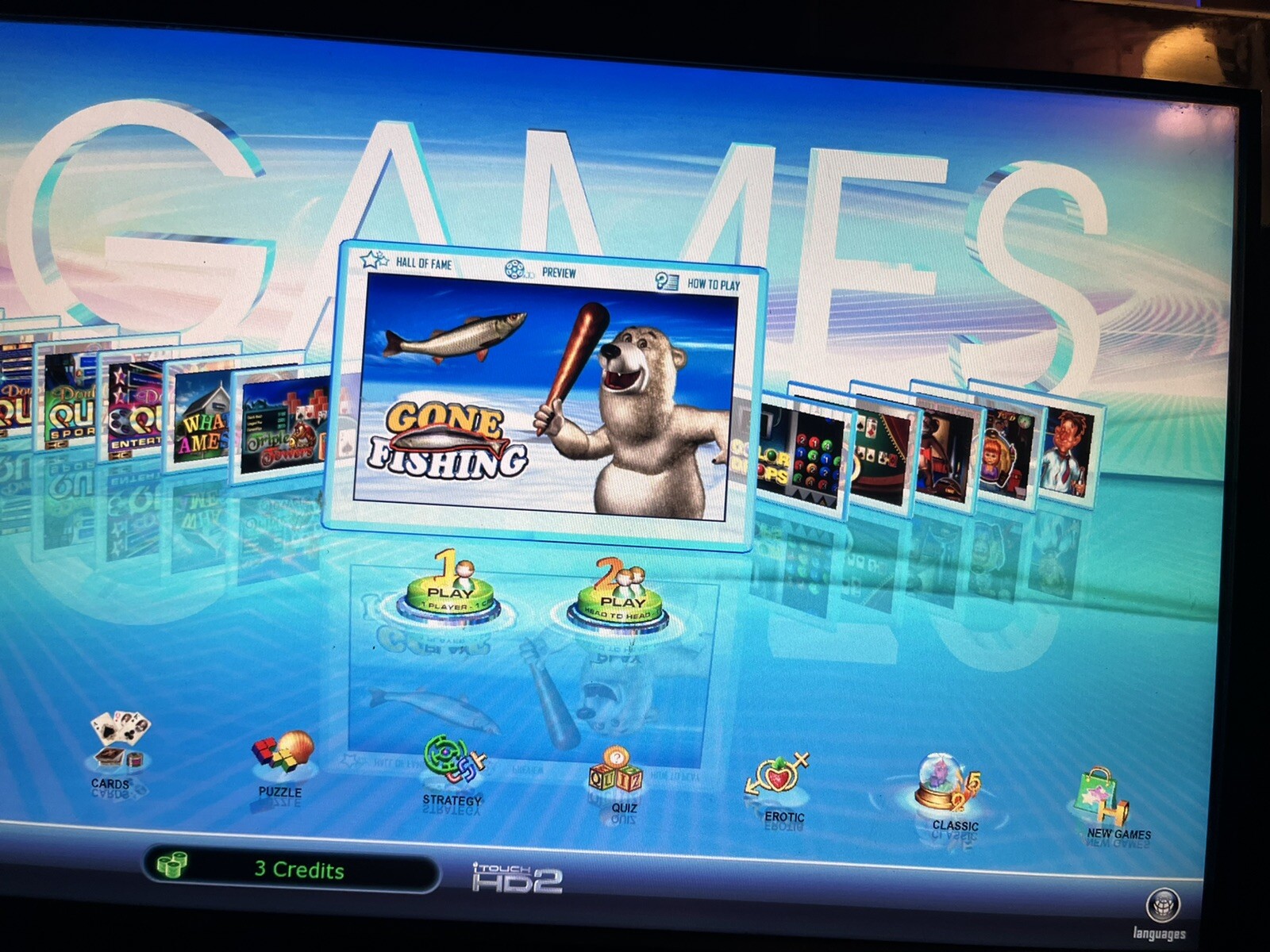 JVL Echo Touchscreen Video Bar Game