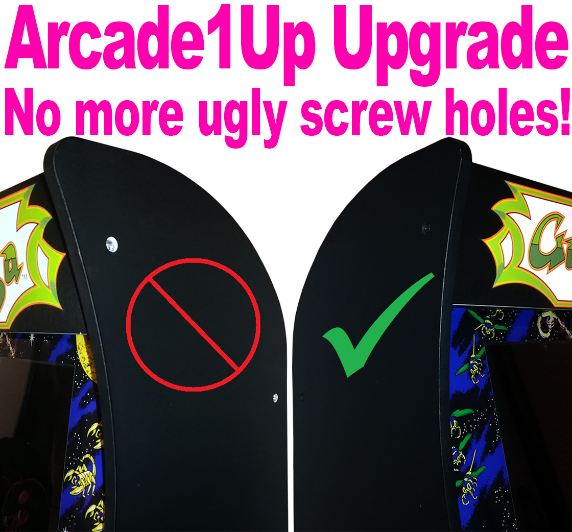 Arcade1up – Rampage – Street Fighter – Final Fight – Screw Hole Caps/Covers