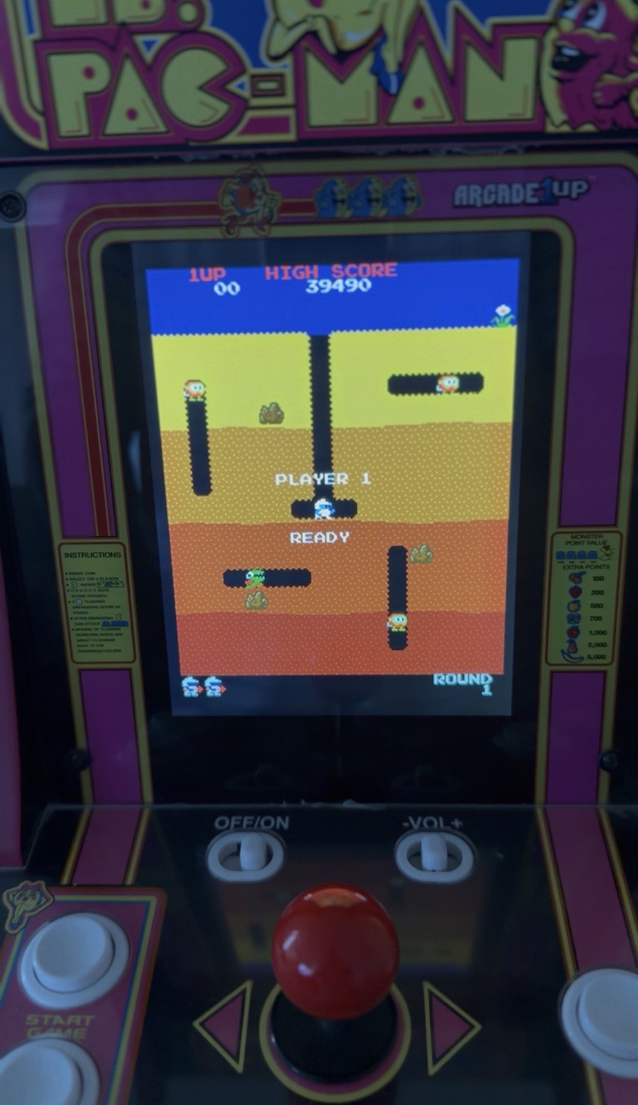 Arcade1Up Ms. Pac-Man 40th Anniversary Arcade