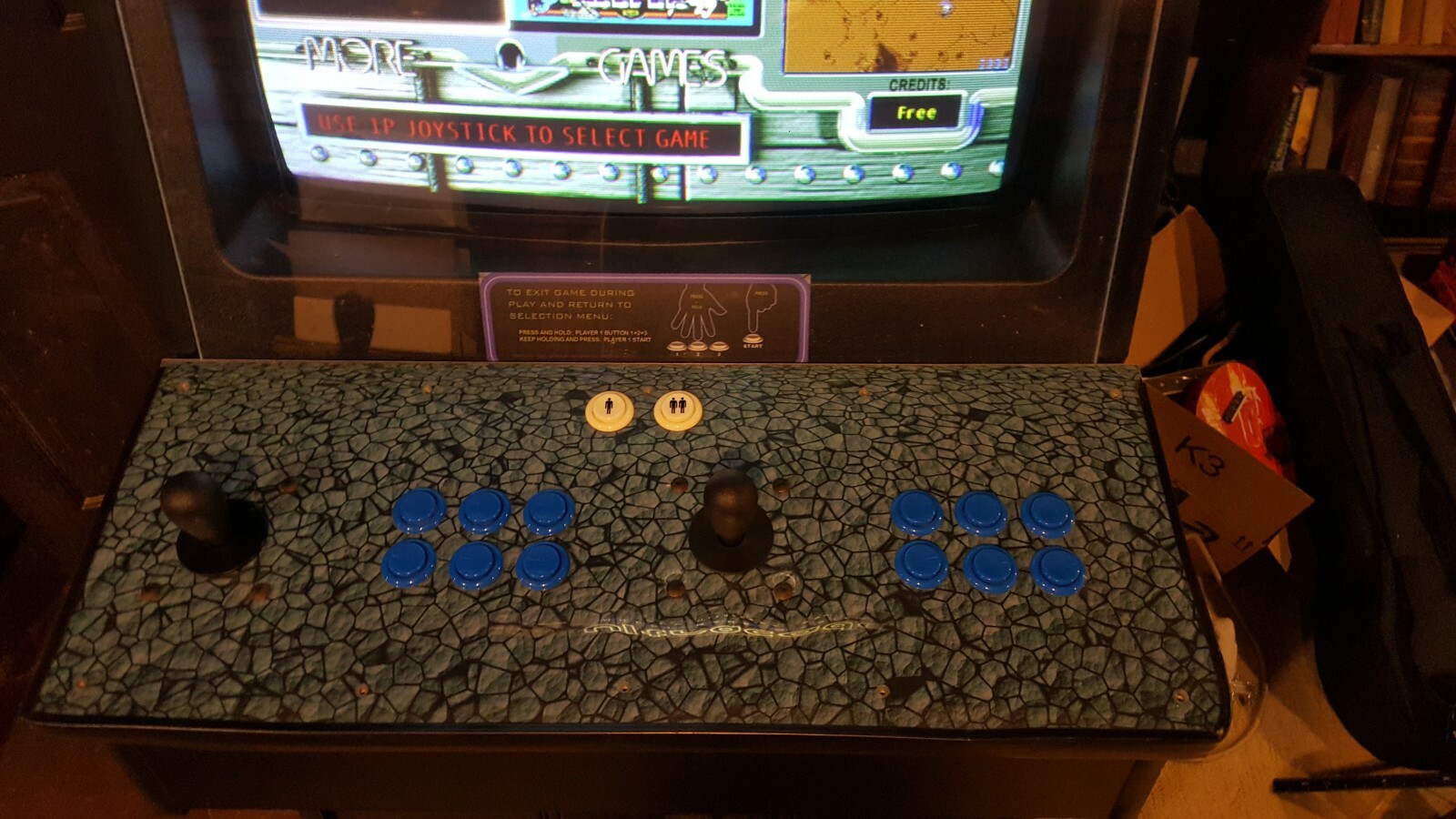 Original Ultracade Arcade Game – Multi Game System 40 Games Upgradeable