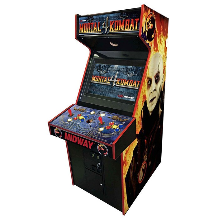 MORTAL KOMBAT 4 ARCADE MACHINE by MIDWAY 1997 (Excellent Condition)