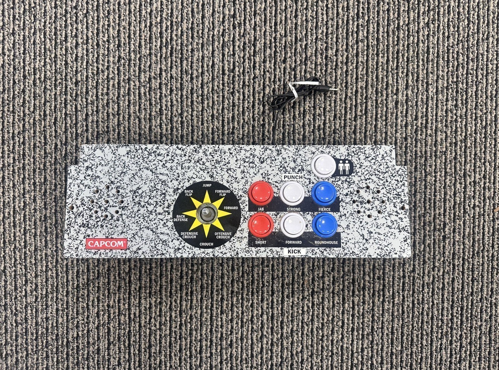 Arcade1Up Street Fighter II 1 Player – Control Panel ONLY – USED