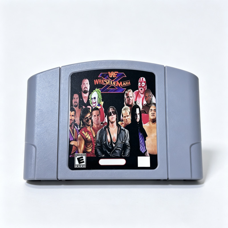 WWF WrestleMania X Game Cartridge For Nintendo 64 Console US Version