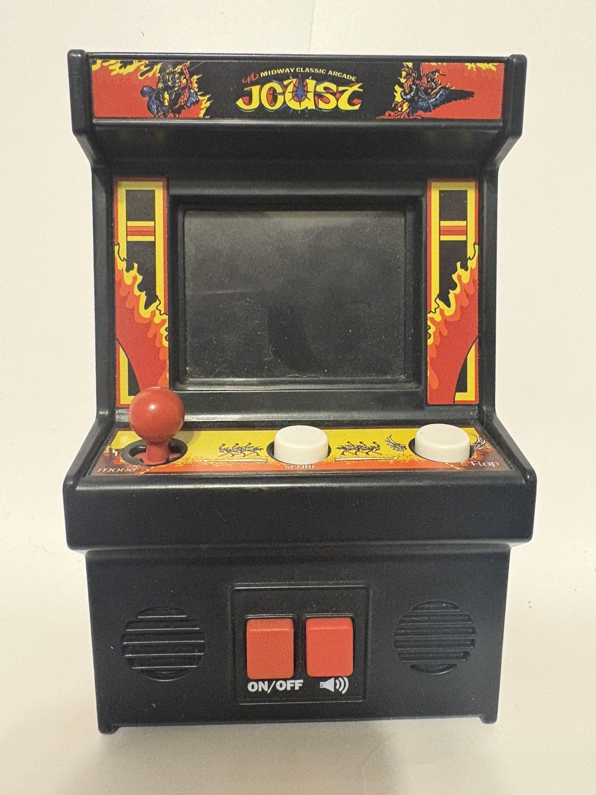 JOUST Arcade Classics Midway Mini Arcade Machine Handheld Retro Game TESTED