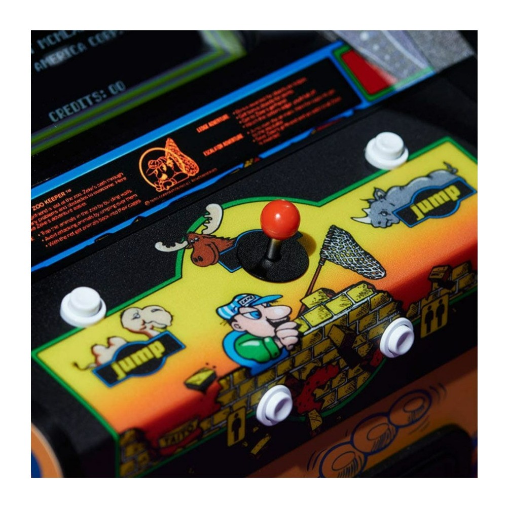 Numskull Quarter Arcades – Zoo Keeper Mini Arcade – 1/4 Scale Original ROM