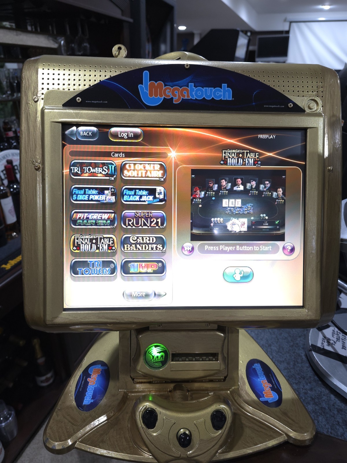 Megatouch Ion 2014 Lost Classics Touchscreen Game. Repair Service in Chicago!