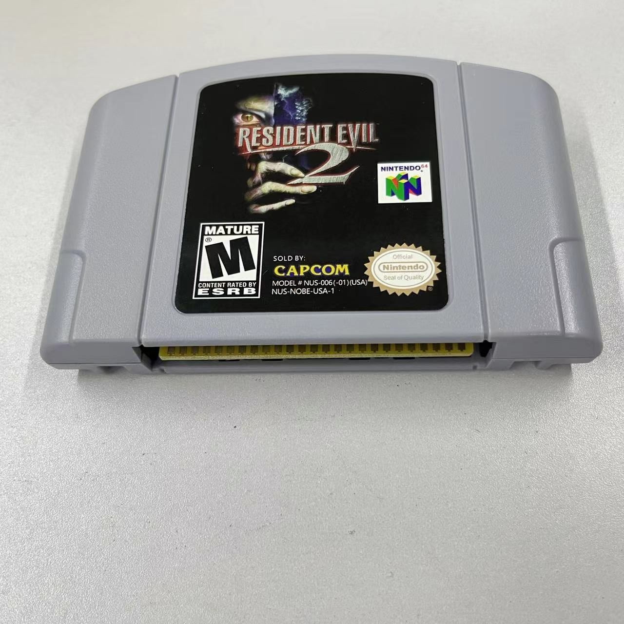 Resident Evil 2 Game Cartridge For Nintendo 64 Console US Version