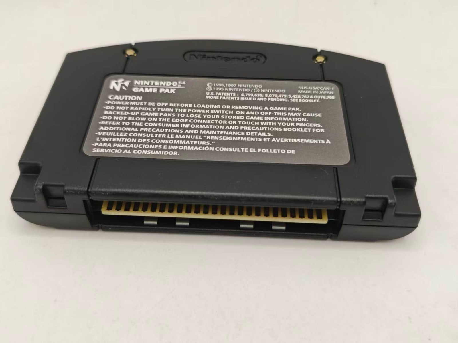 ECW House Party Mixtape SK Game Cartridge For Nintendo 64 Console US Version