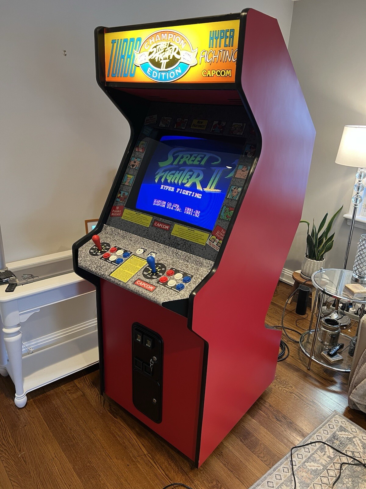 street fighter 2 Hyper Fighting Arcade Game
