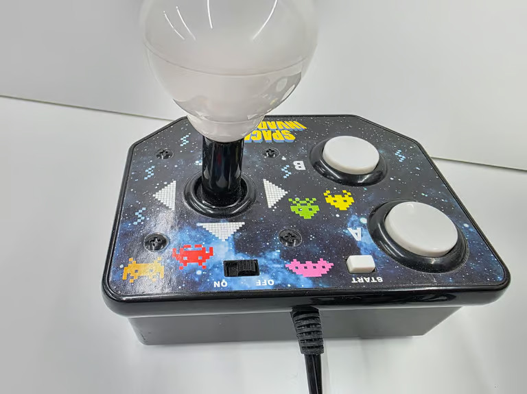 Taito Space invaders Video Game 5642 Plug N Play Arcade Joy Stick Tested Works