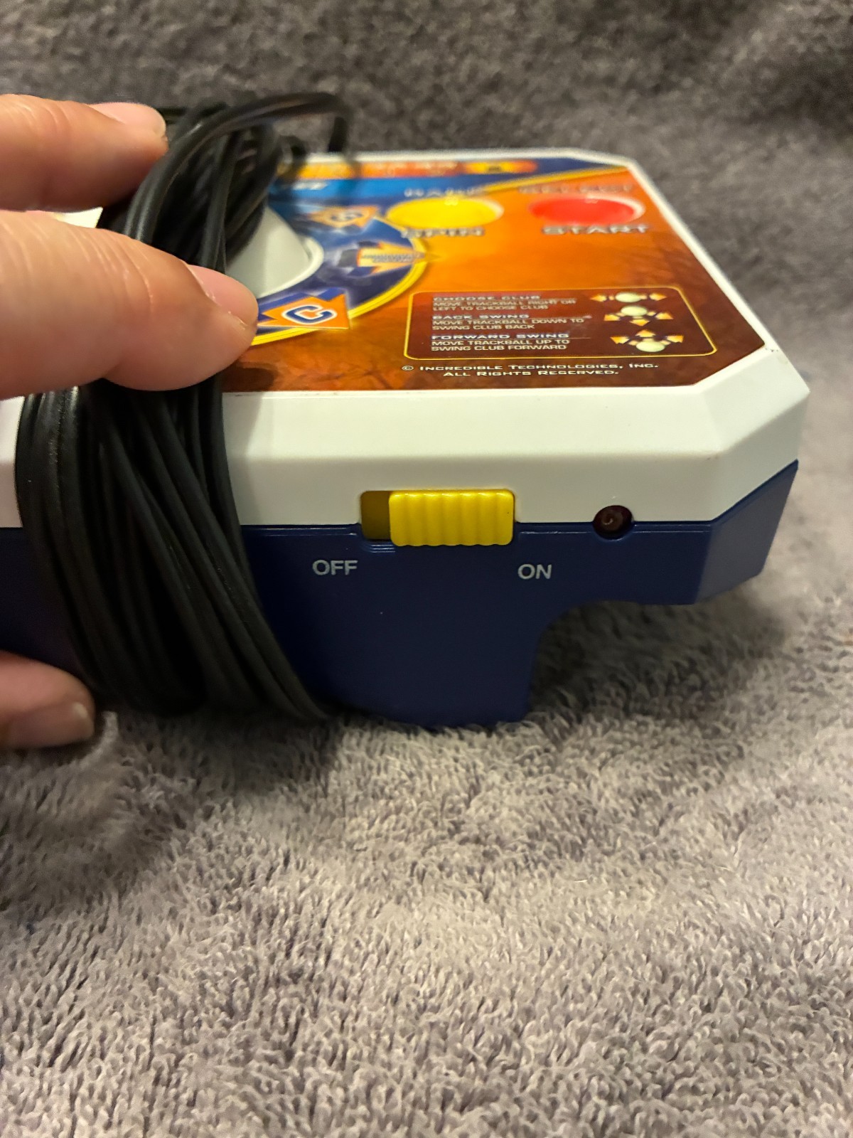 Golden Tee Golf Plug & Play Home TV Game 2011 Jakks Pacific
