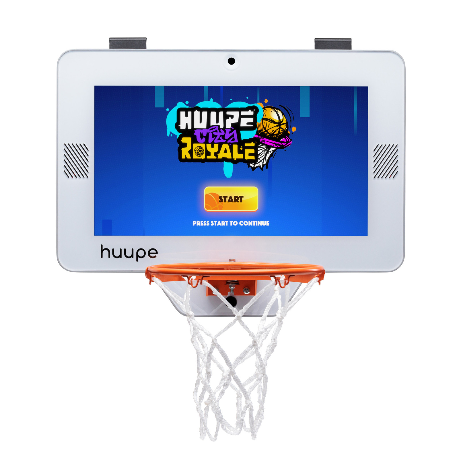 Huupe Smart Basketball Arcade System Mini Hoop LED Backboard Games Bundle