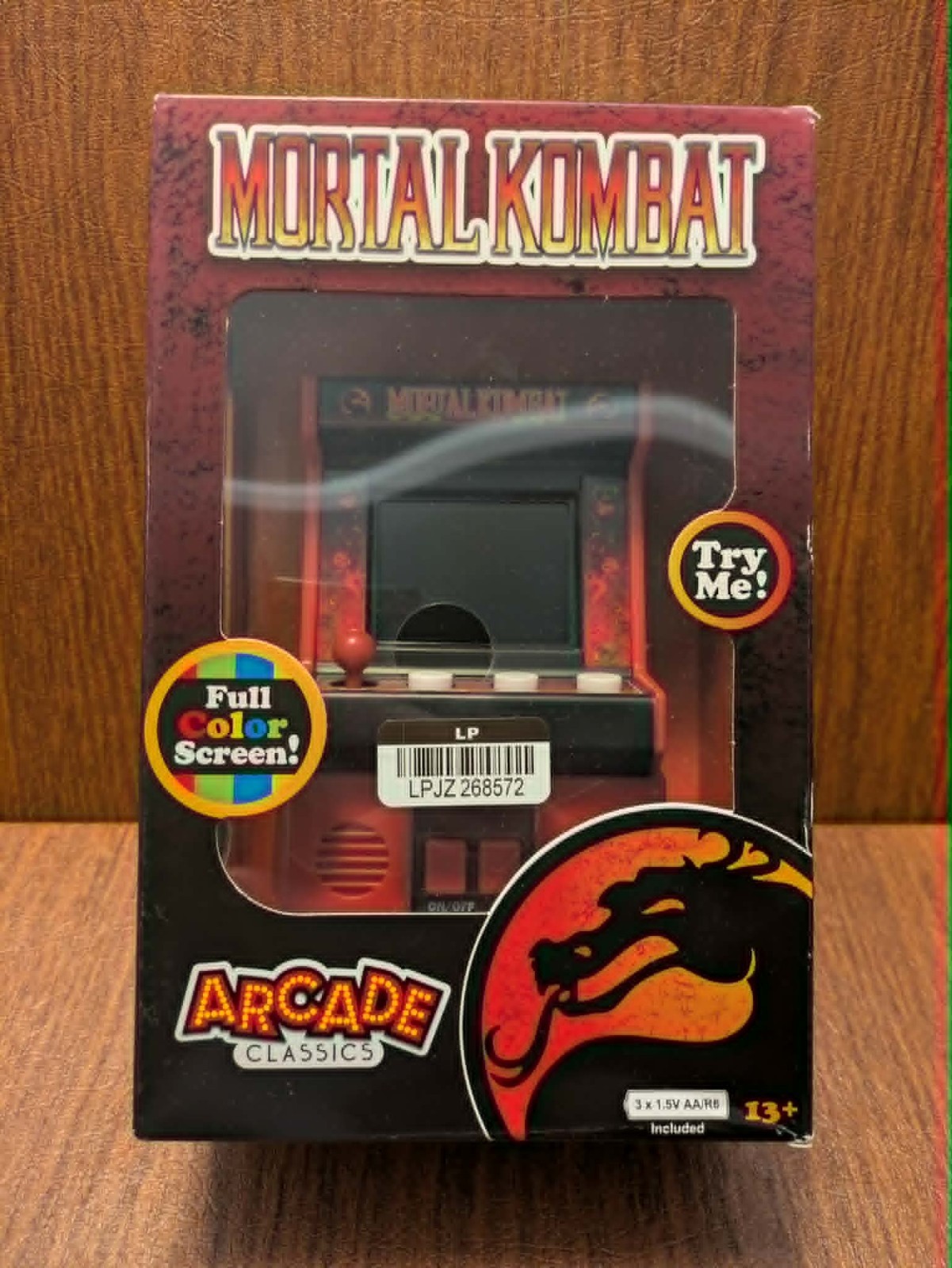 🔥 Mortal Kombat Mini Arcade Classics TFT Handheld Game Scorpion Edition 🔥