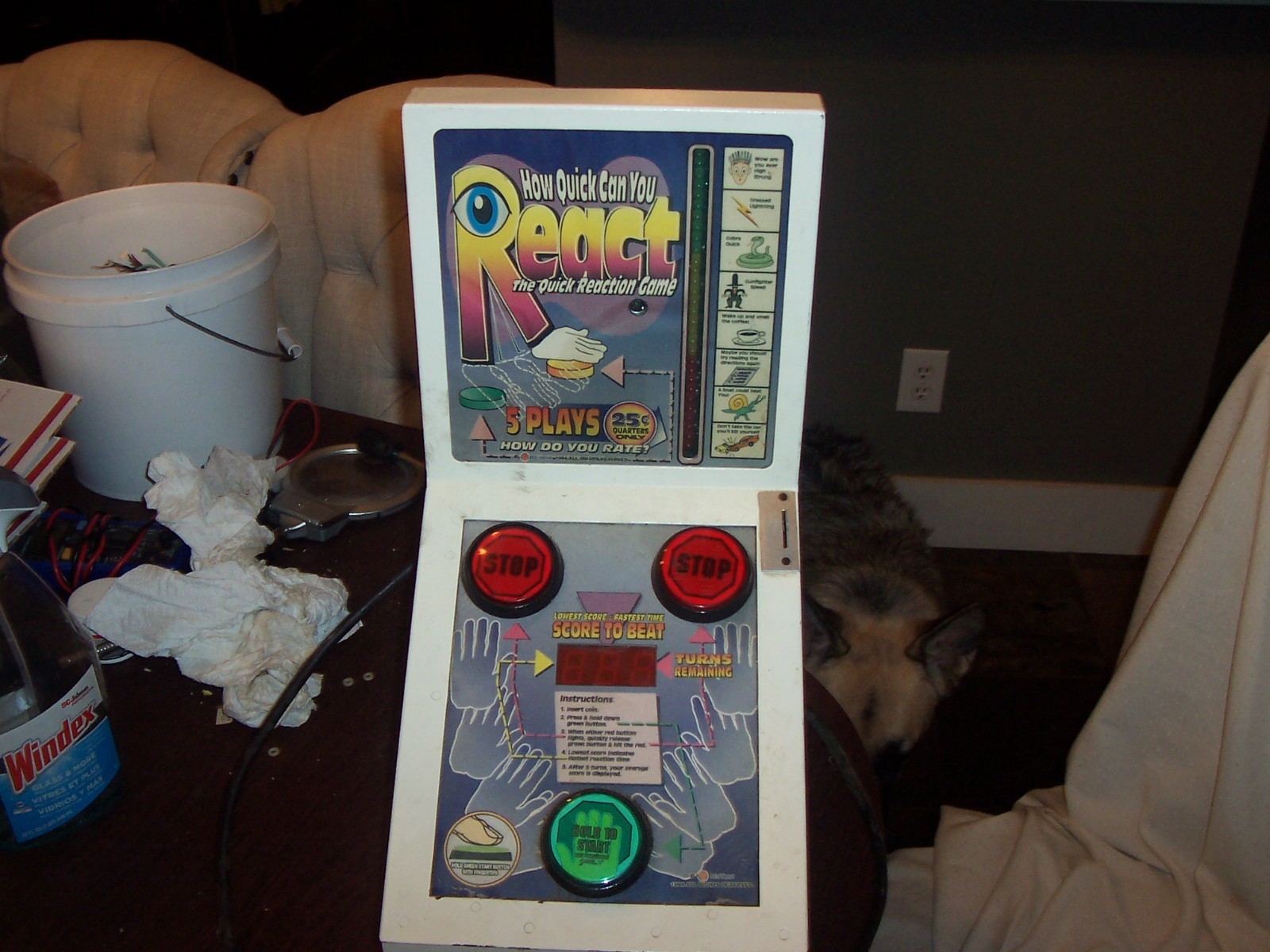 Mr Vend REACT Arcade 25 CENT MACHINE NOT WORKING CORRECTLY PLEASE READ!