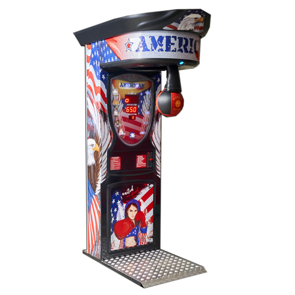 Kalkomat Boxer Boxing Machine Arcade Game – American Graphics – Coin Only