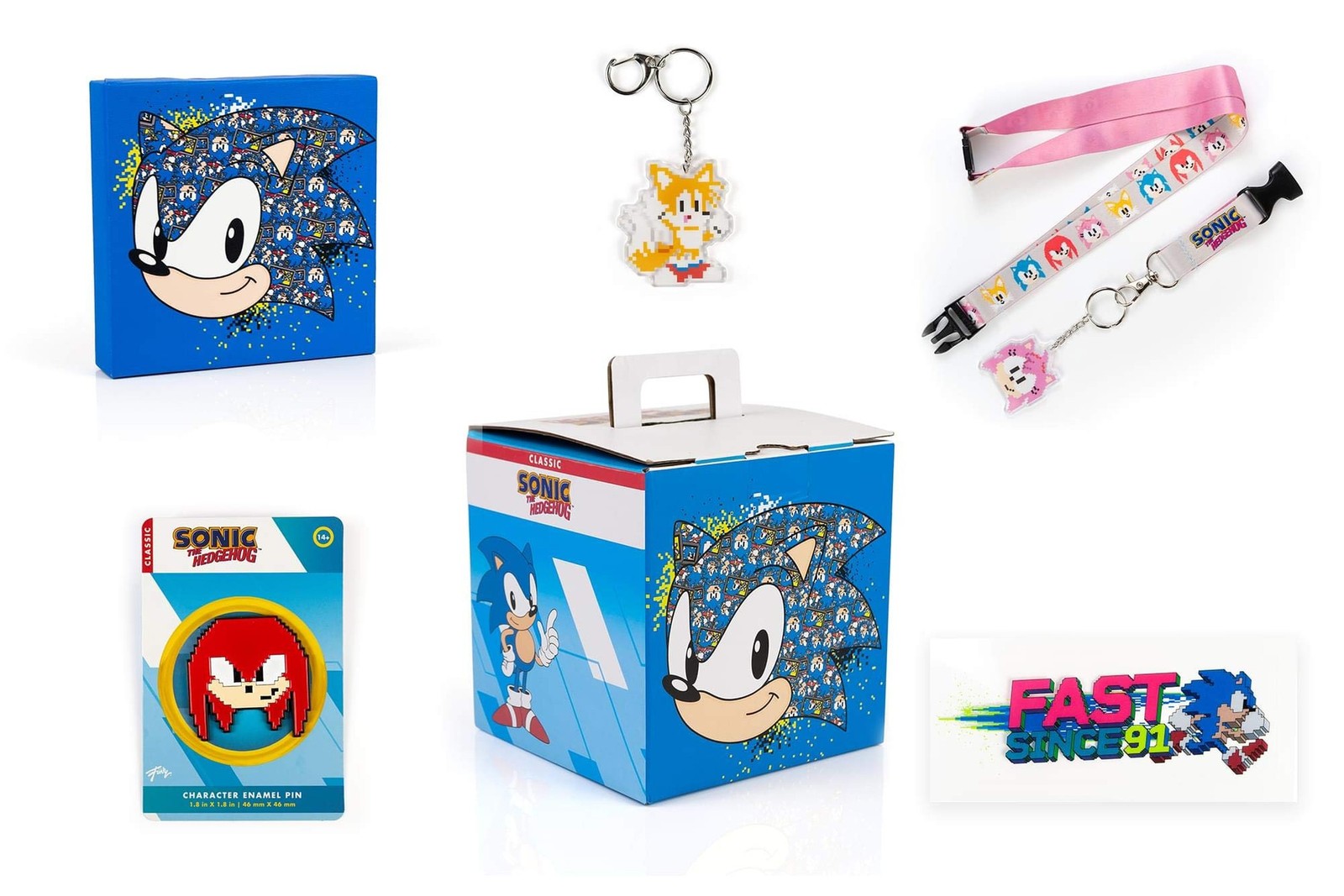 JUST FUNKY Sonic The Hedgehog Classic 90s Arcade Collector Looksee Mystery Su…