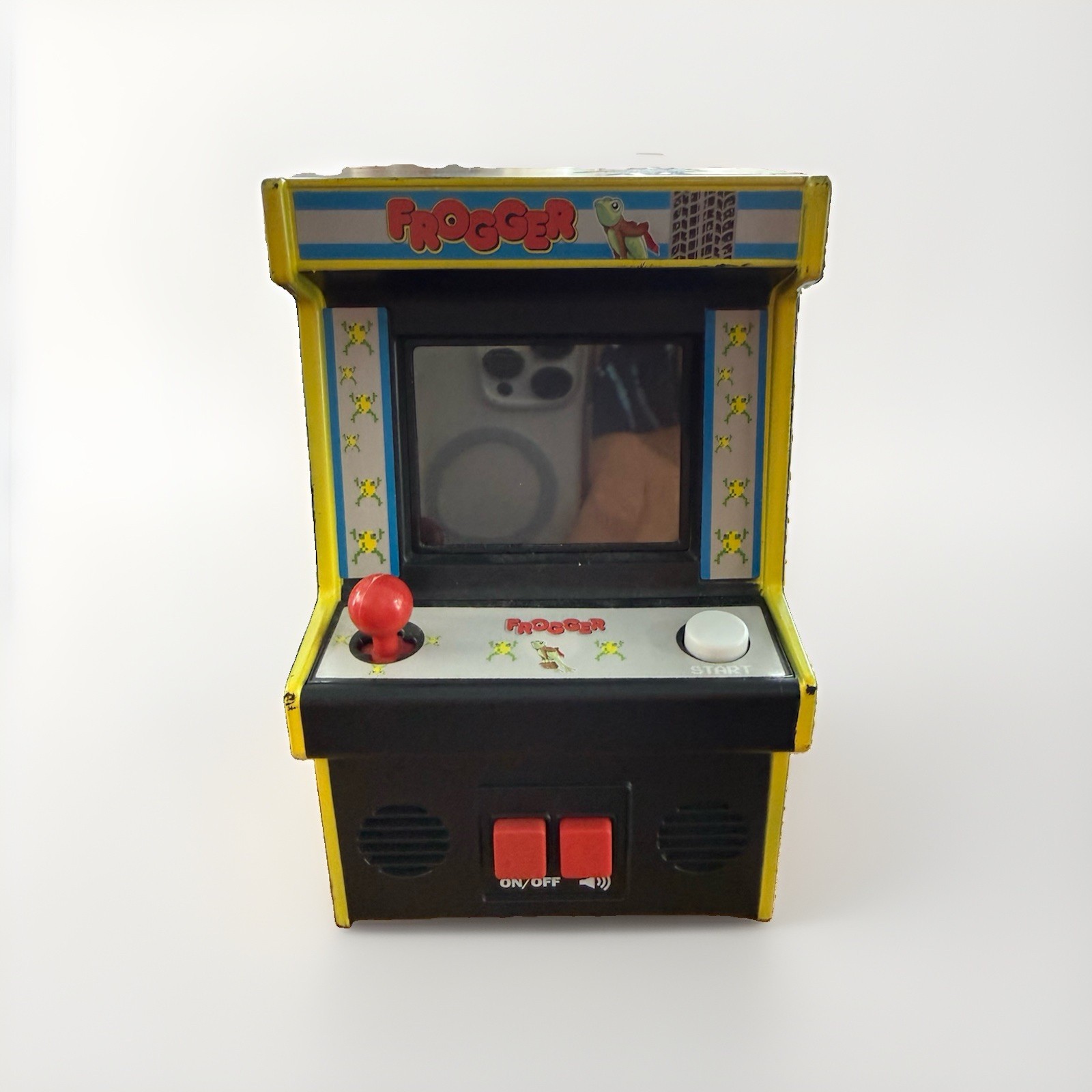 Konami Frogger Mini Arcade Machine Collectible Electronic Game