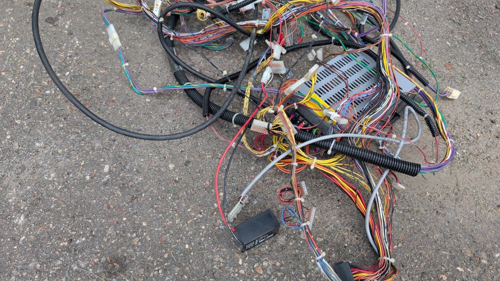 Aerosmith Revolution X Arcade Midway Jamma Complete 3 Player Wiring Harnes Uncut