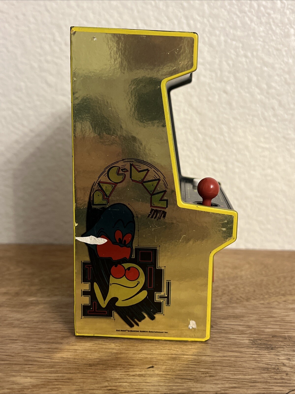 Pac Man Video Game Mini Arcade Machine Bandai Plastic Toy 2020