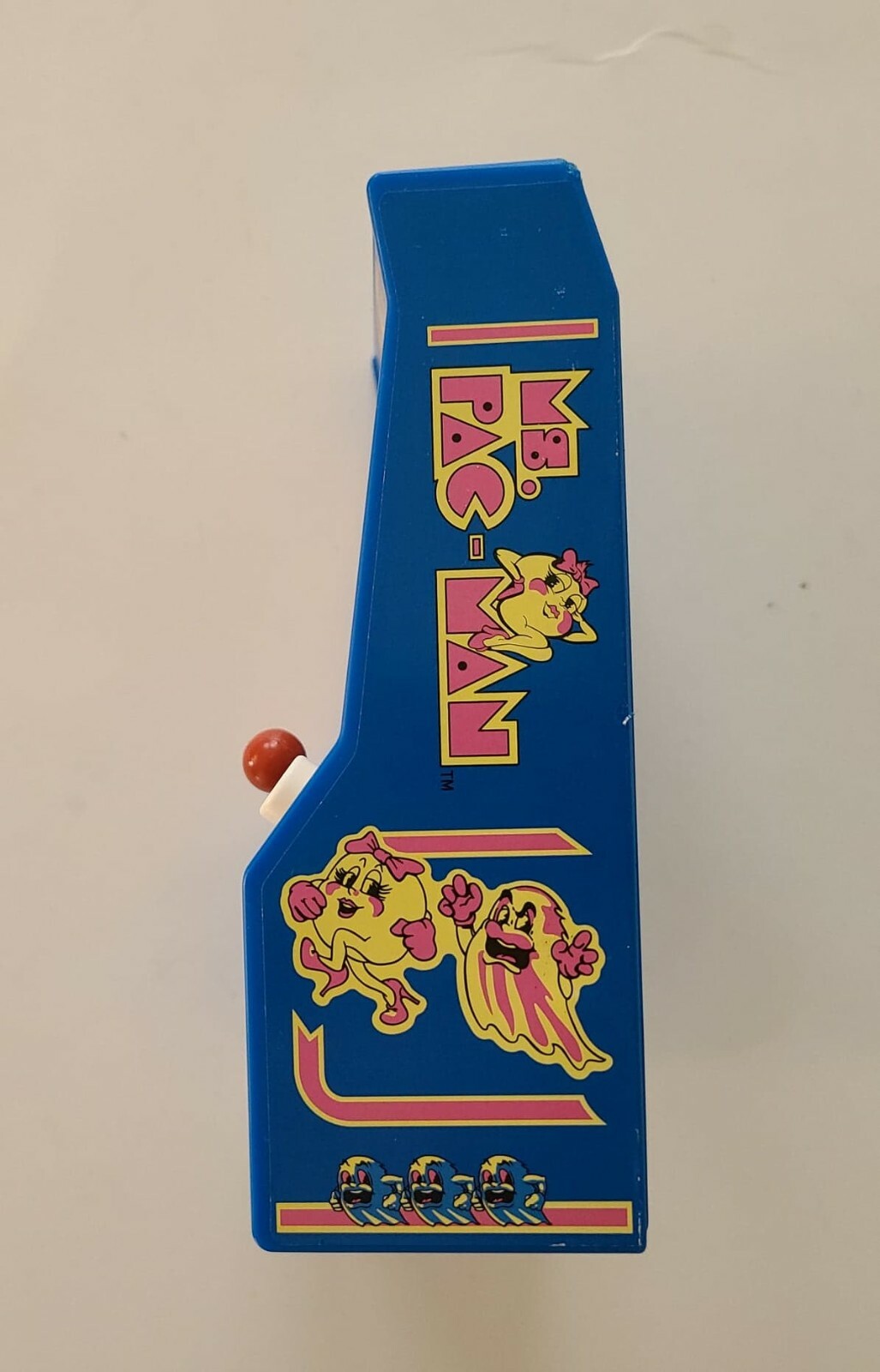 MS PAC-MAN MINI 6″ ARCADE GAME 2018 BANDAI BASIC FUN WORKS