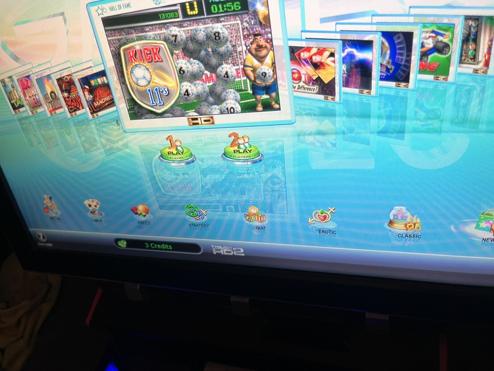 JVL Echo Touchscreen Video Bar Game