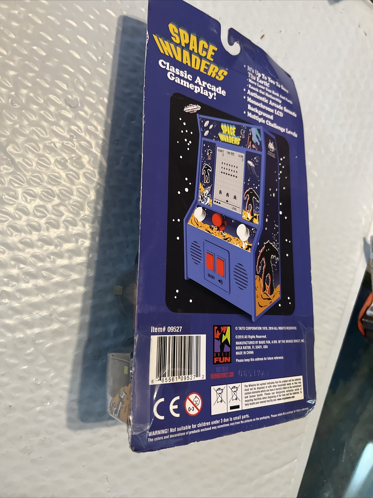Space Invaders Mini Arcade classic Game Brand New Factory Sealed