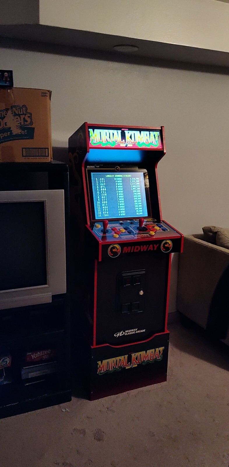 Arcade1Up Mortal Kombat Arcade Machine, Midway Legacy 30th Anniversary Edition