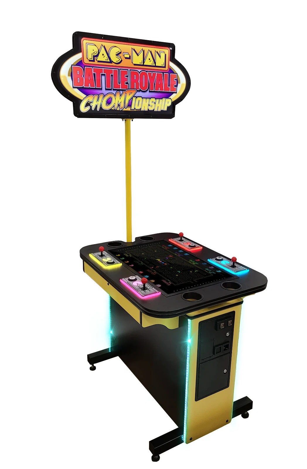 Pac-Man Battle Royale Championship Arcade Game by Namco – 4 Player Competitive