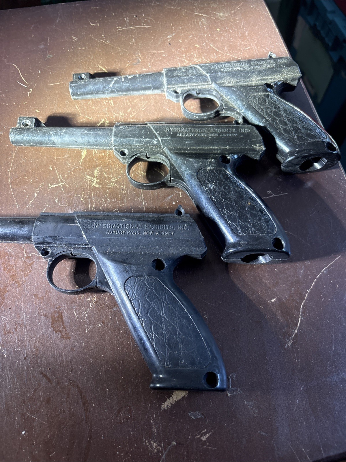 International Exhibits Inc. Asbury Park N.J. Concession Game Toy Guns
