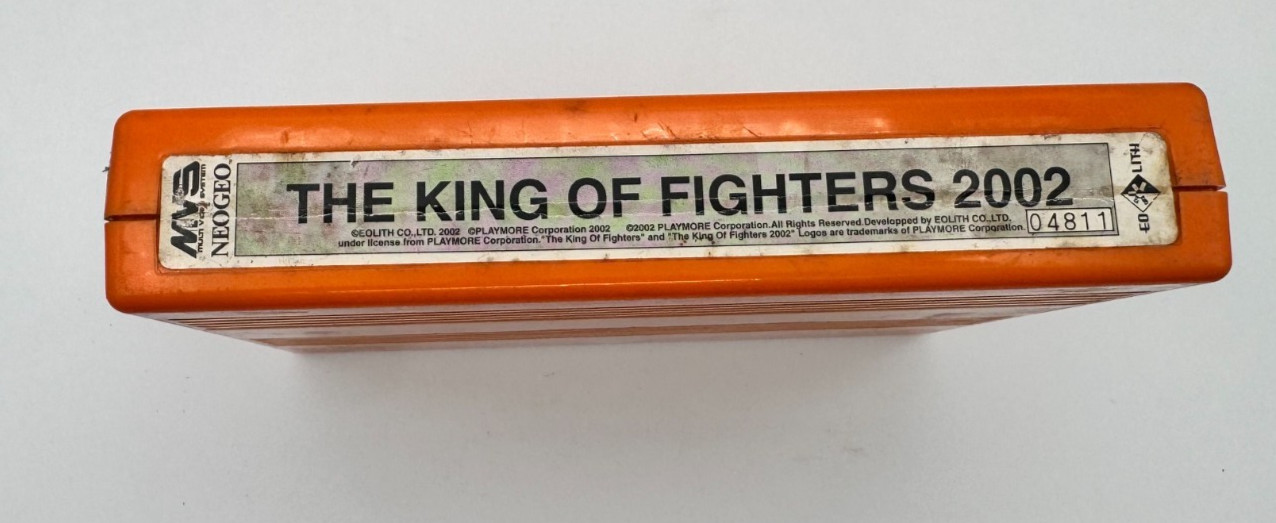 US Seller- SNK Neo Geo MVS King of Fighters 2002 – Authentic – Tested & Working