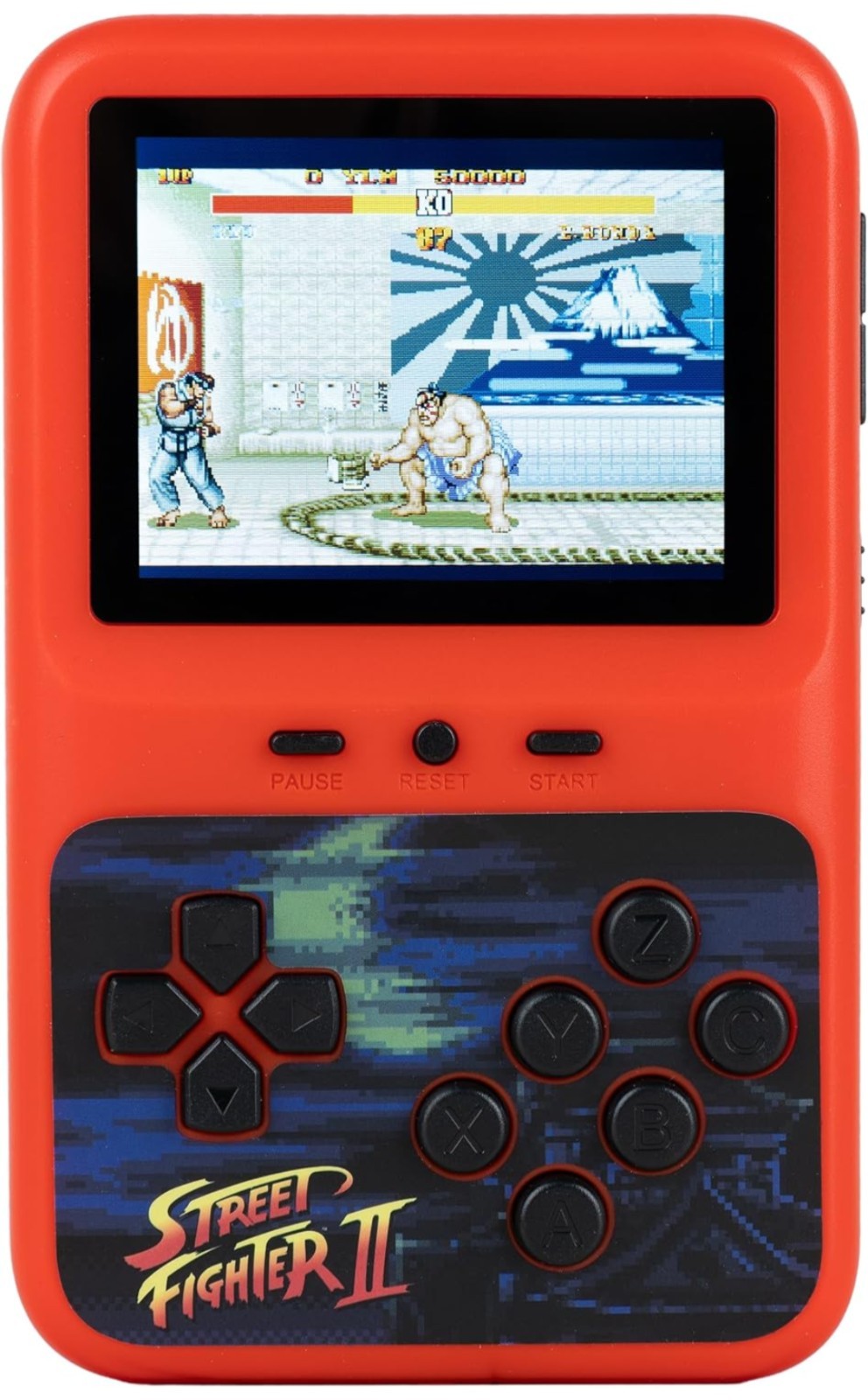 Street Fighter II Champion Edition Retro Color Handheld Game NEW