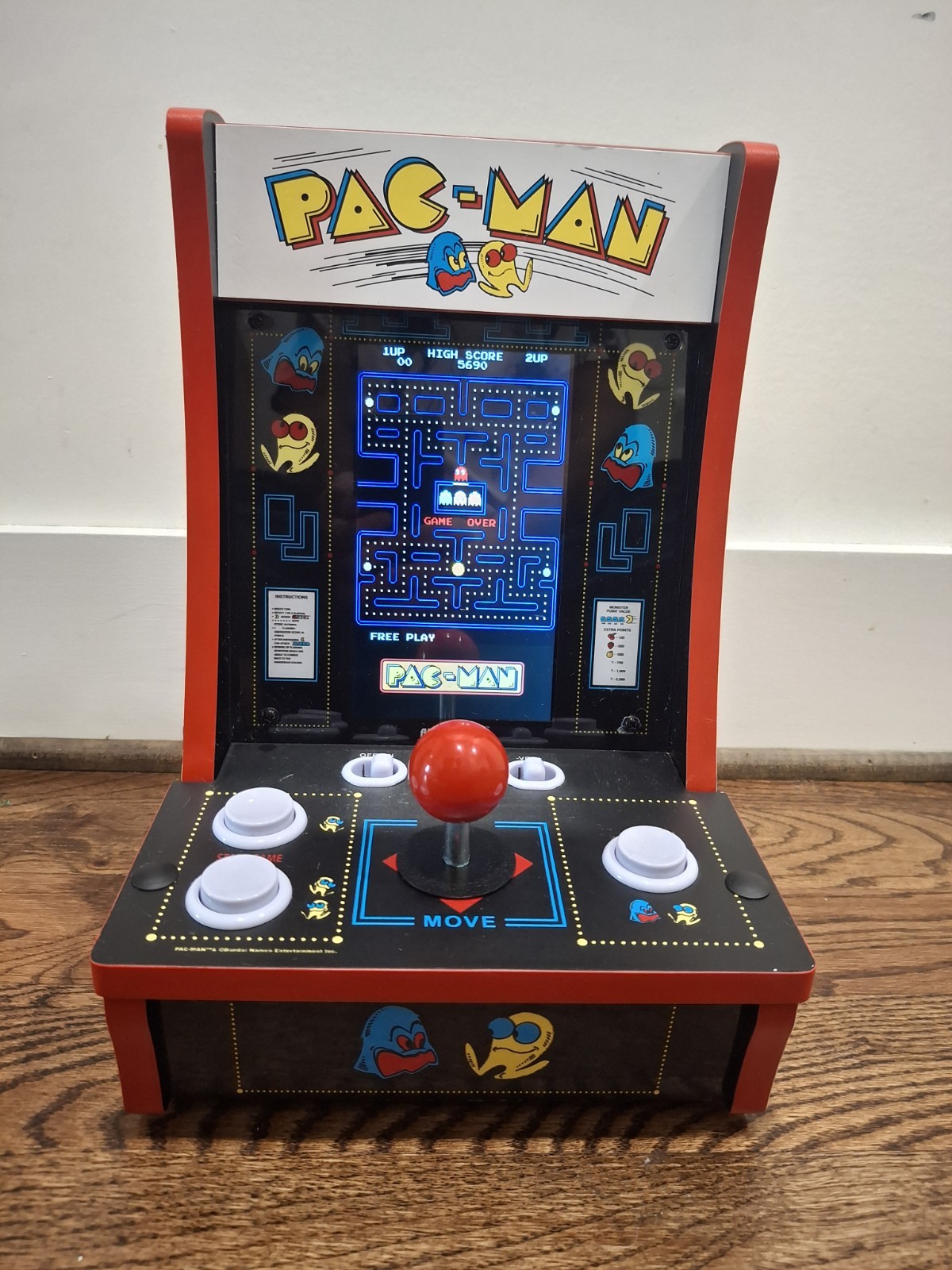 Pac-Man Countercade (7″) Arcade Machine Arcade 1Up