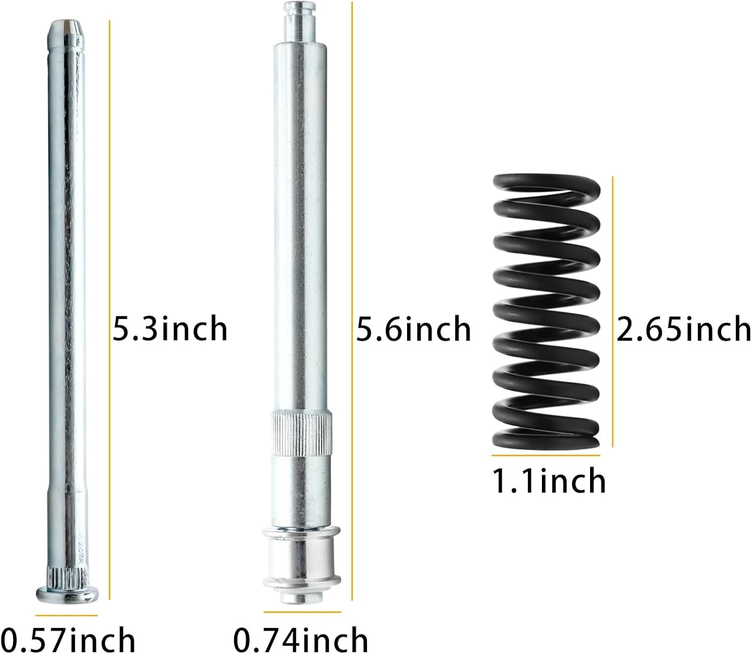 Complete Door Hinge Roller Pin & Bushing Kit for 1988-1999 Chevy/GMC Trucks