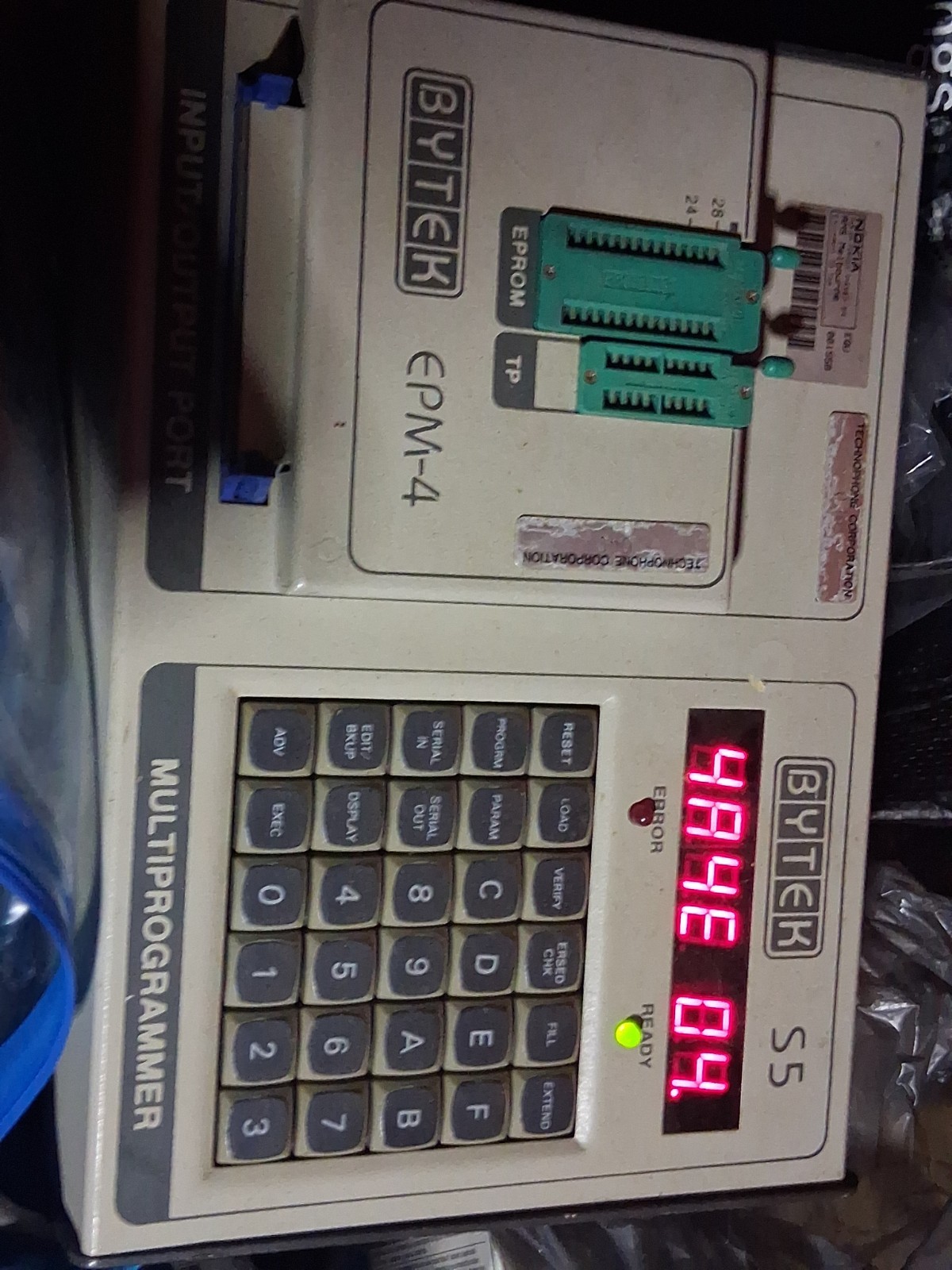 Bytek Epm-4 S5 Multiprogrammer Machine power Tested Arcade Games