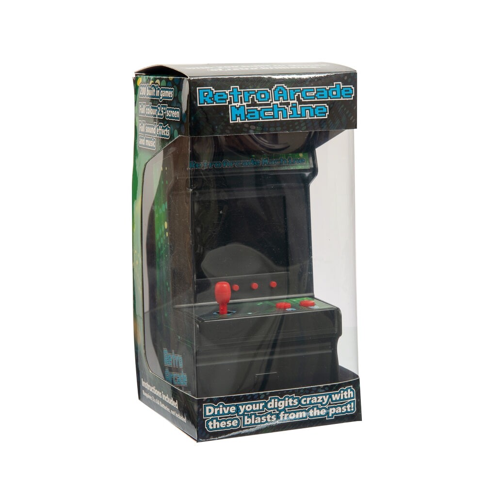 Mini Arcade Machine 80’s Desktop Retro 200 Games 8 bit Portable Videogames