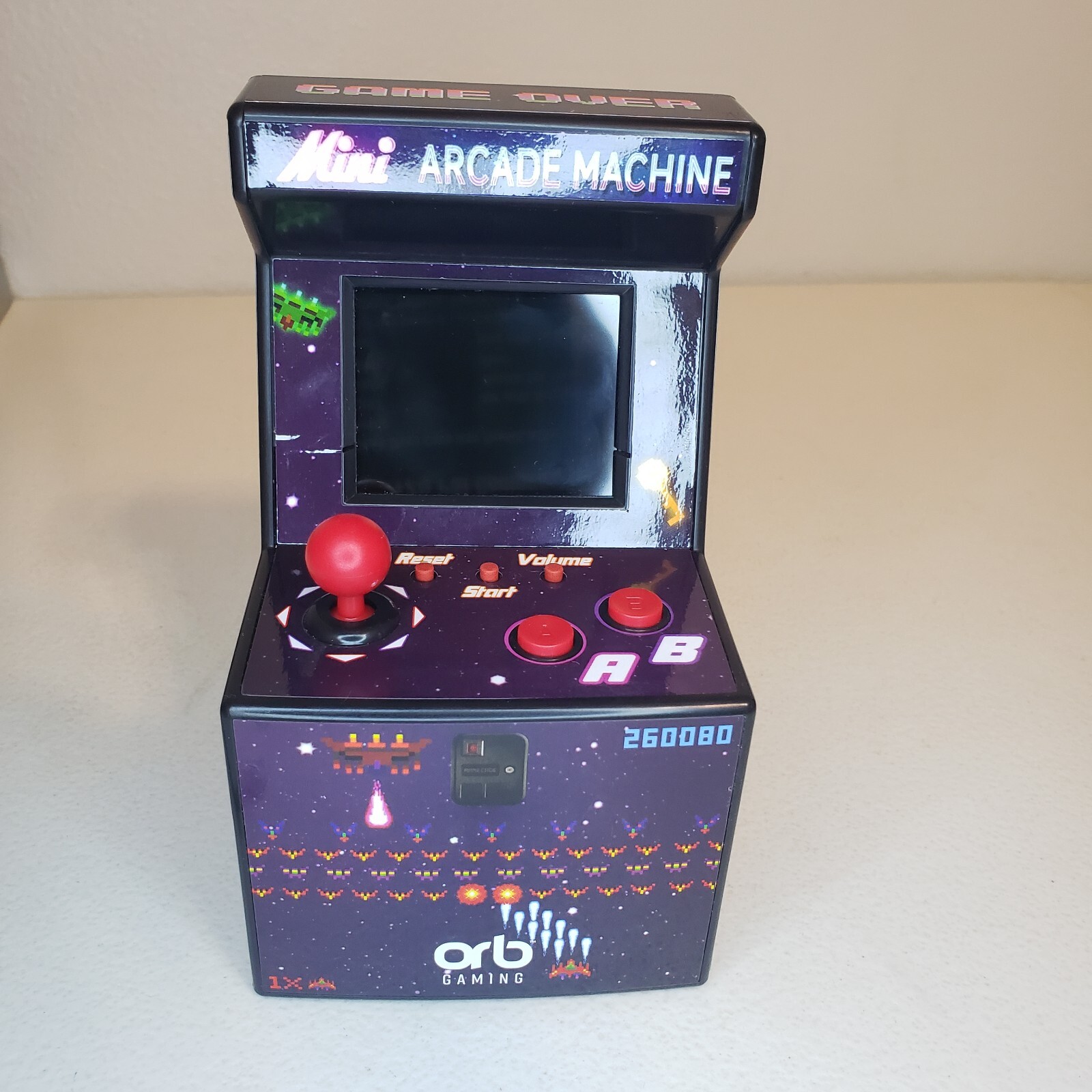 It’s A Fun Orb Gaming Game Over Mini Arcade Machine With 240 Games Tested Works