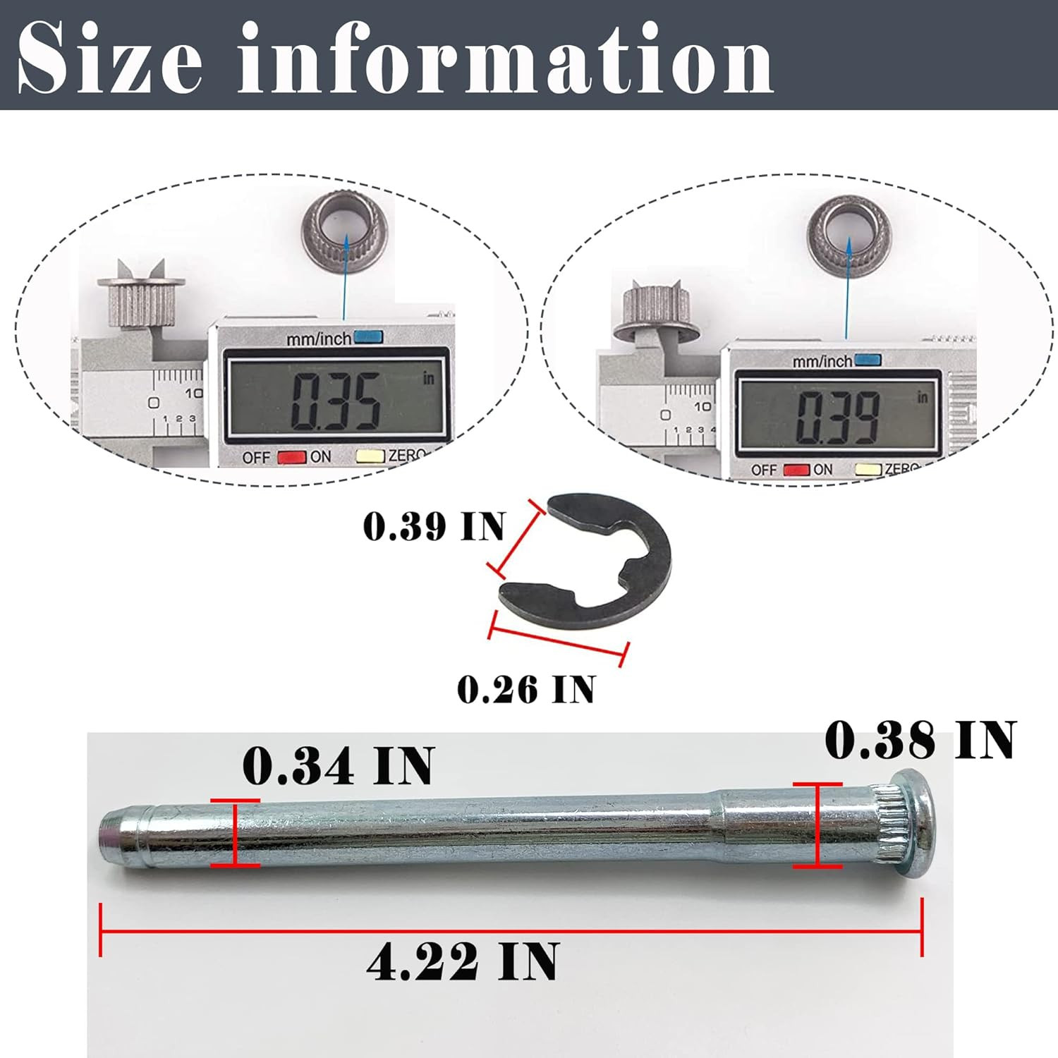 S10 Door Hinge Pin and Bushing Repair Kits Compatible With 1994-2004 Chevy Chevr