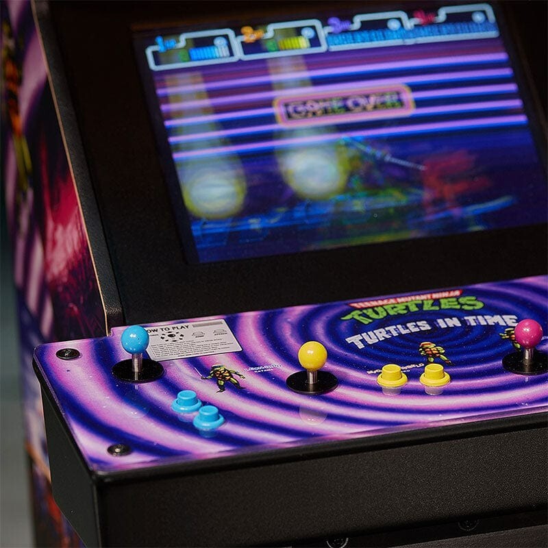 Official TMNT – Turtles in Time Quarter Size Arcade Cabinet-Exclusive Signed CE