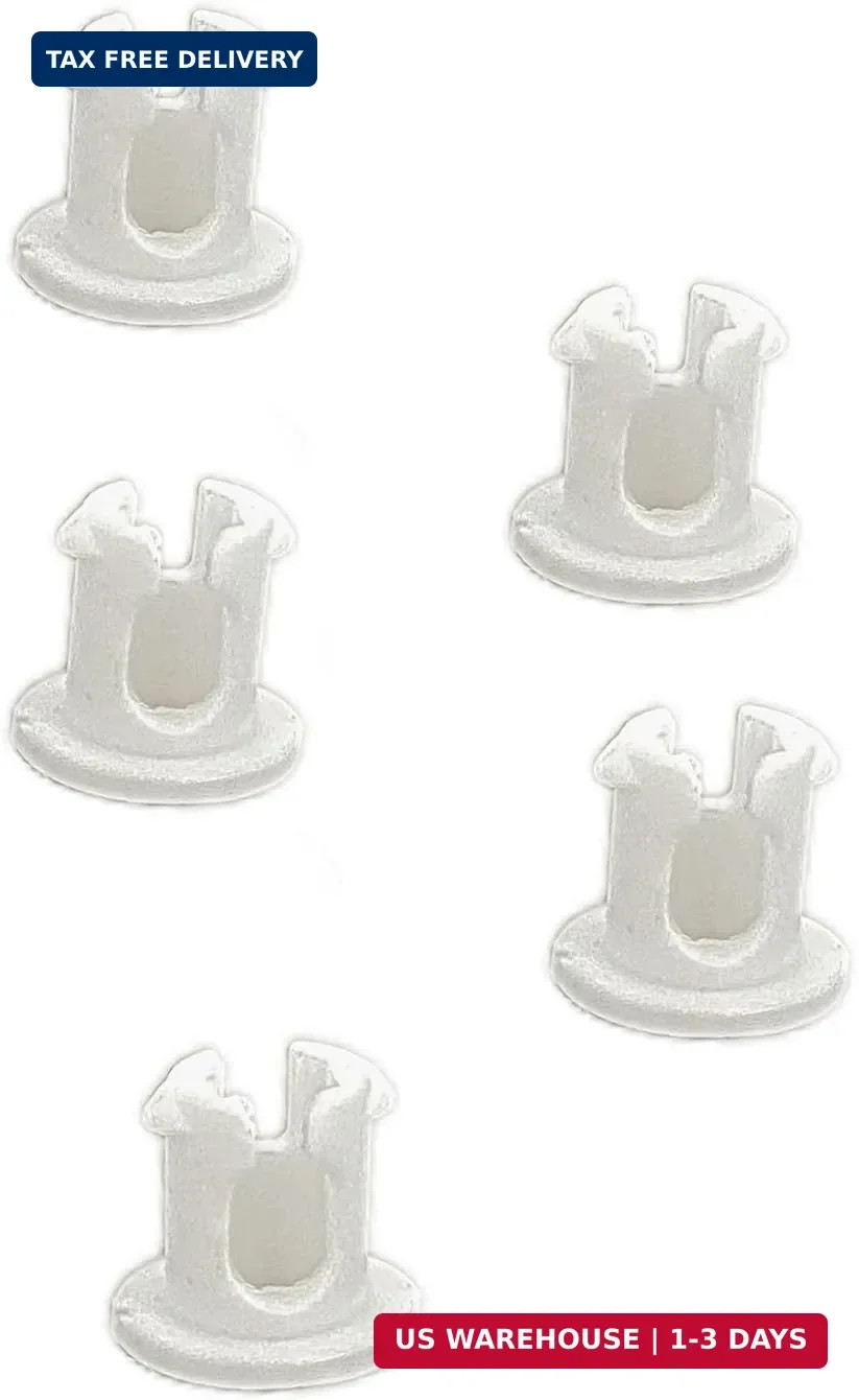 25-158-08-S Bushing Linkage Retaining for Engine,White(10 Pcs)
