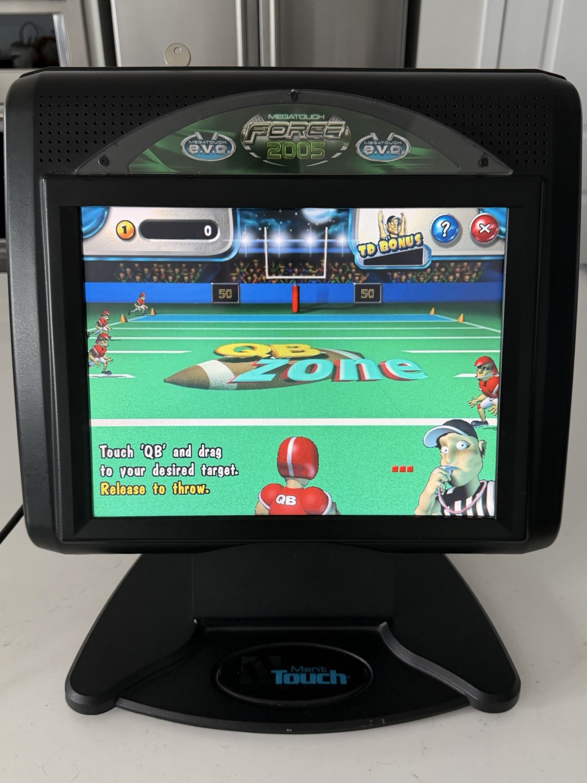 Megatouch Force 2005 15″ LCD Bartop Game Touchscreen Great Entertainment Works