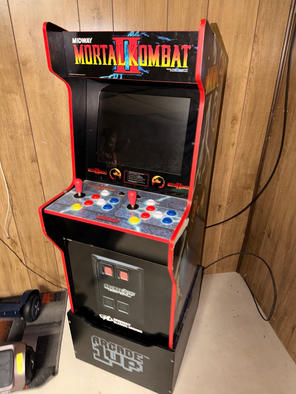 Arcade1Up Mortal Kombat II Midway Legacy Edition Arcade Cabinet (2021)