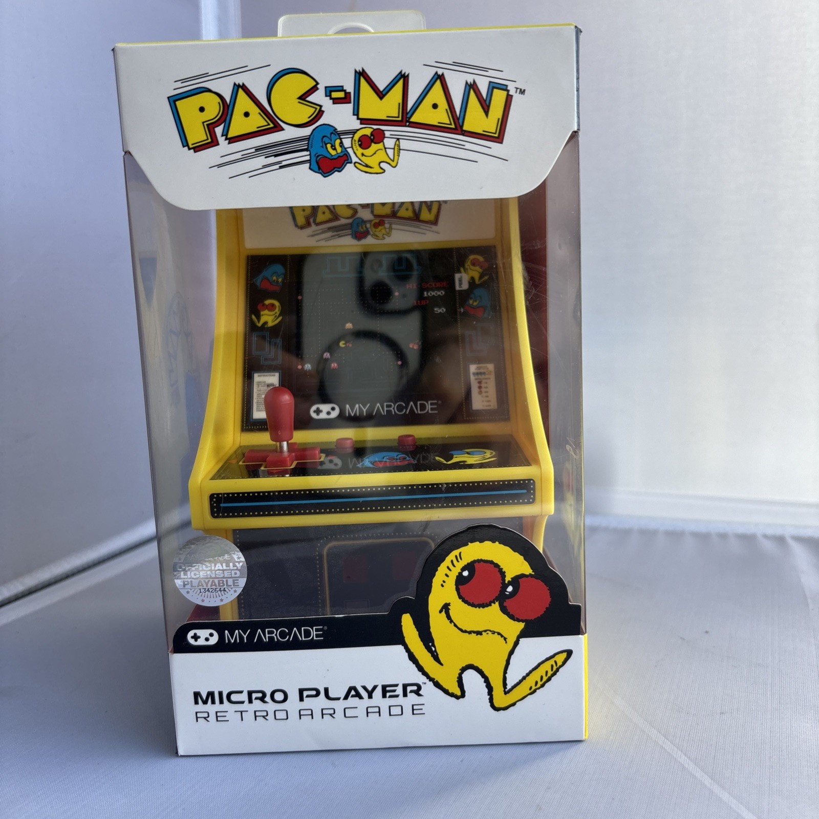 My Arcade Pac-Man DGUNL-3220 Micro Player Retro Arcade Machine -6 Inch Cabinet