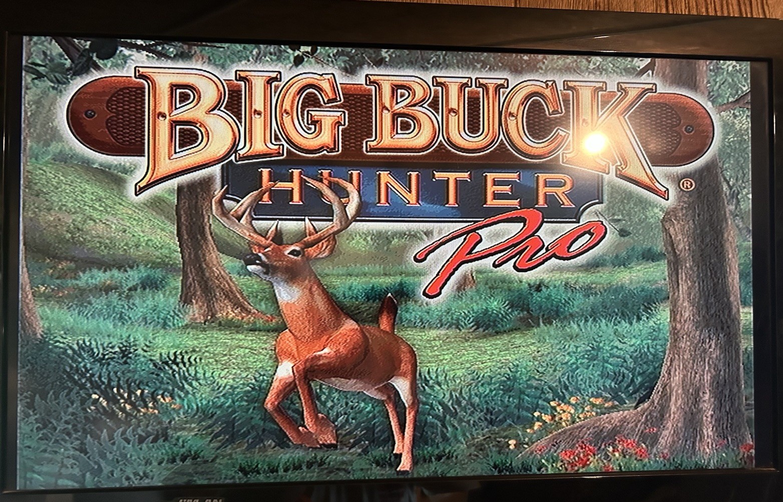 Big Buck HUNTER Pro Arcade TV Video Game Plug And Play Gun Only (No Sensor)