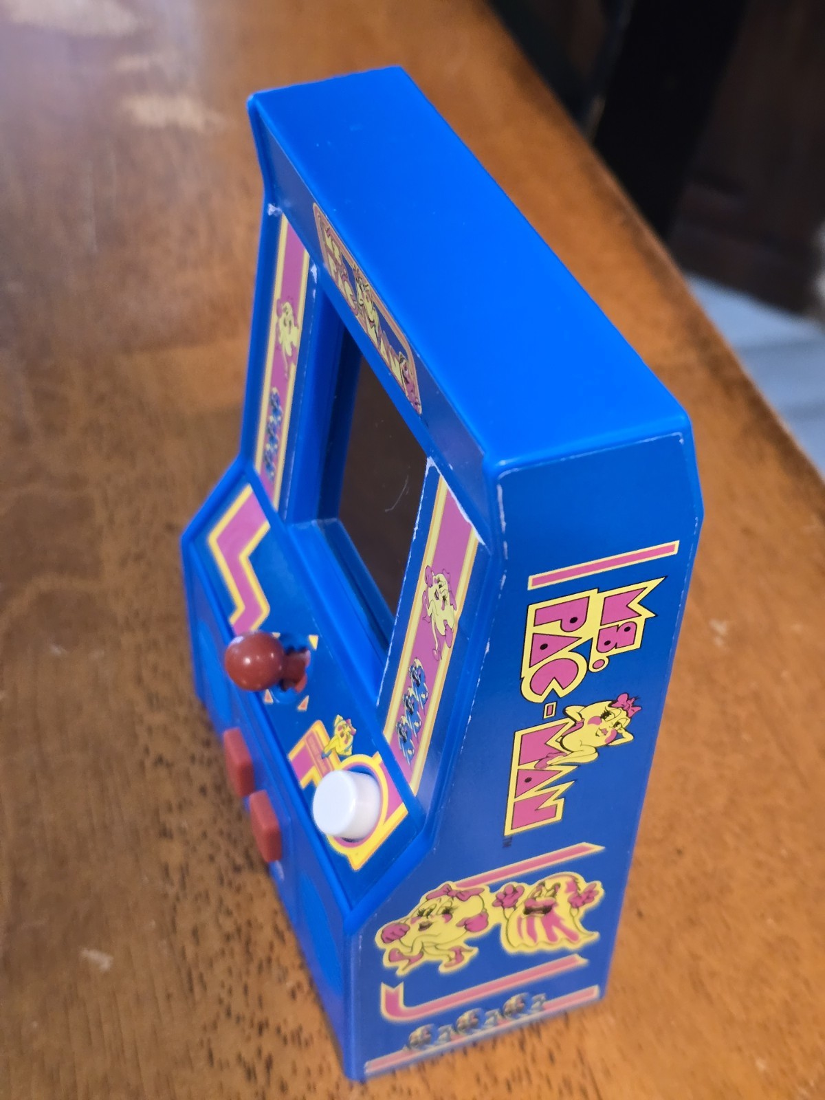 Bandai Namco Ms Pac-Man Retro Mini Arcade 09614 Pacman Game. Tested Works Great.